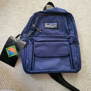 North Crest Vintage NWT Backpack Navy Blue